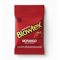 Preservativo Blowtex Morango 3Unid.