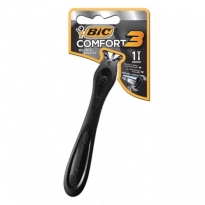 APARELHO DE BARBEAR BIC COMFORT 3 ADVANCE BLACK 1 UNID