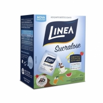 Adoçante Linea Sucralose em Pó 50 Envelopes 40mg