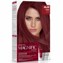 COLORAÇÃO CREME MAGNIFIC COLOR 66.60 VERMELHO INTENSO