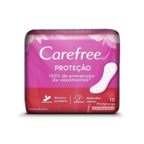 Protetor diário Carefree Proteção(Contém 15 protetores)