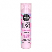 Shampoo Meu liso muito + longo Salon line sem sal (Contém 300mL)