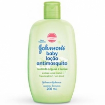 LOÇÃO ANTIMOSQUITO JOHNSON'S BABY 200ML