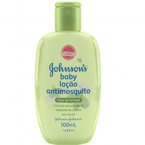 LOÇÃO ANTI MOSQUITO JOHNSON'S BABY 100ML