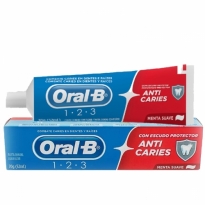 Creme Dental Oral B Anti-caries Menta Suave 70g/52mL