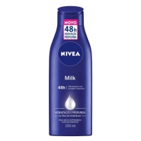 LOÇÃO HIDRATANTE NIVEA MILK 200ML