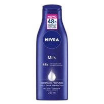 LOÇÃO HIDRATANTE NIVEA MILK 200ML