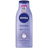 LOÇÃO HIDRATANTE NIVEA SOFT MILK 400ML