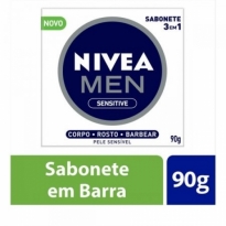 Sabonete NIVEA Men Sensitive 90g