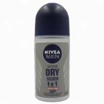 DESODORANTE ROLL-ON NIVEA MEN DRY SILVER 50ML