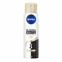 DESODORANTE AEROSOL NIVEA INVISIBLE BLACK & WHITE toque de seda150ML