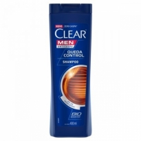 Shampoo Clear Men Anticaspa Queda Control com 400 ml