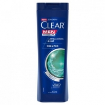 Shampoo Clear Men Anticaspa Ice Menthol com 400 ml