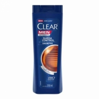 Shampoo Clear Men Anticaspa Queda Control com 200 ml