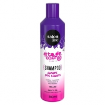 SHAMPOO #TODECACHO CACHOS DOS SONHOS SALON LINE 300ML