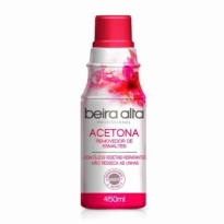 Acetona removedor de Esmaltes Beira Alta com 450ml