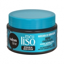 MÁSCARA DE HIDRATAÇÃO MEU LISO HIDRO CAUTERIZAÇÃO SALON LINE 300G