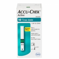 Tiras Accu-Check Active (Contém 10 tiras-teste)