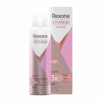 DESODORANTE AEROSOL REXONA CLINICAL CLASSIC 150ML