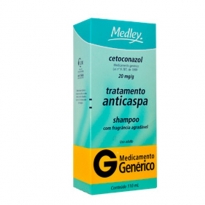 Cetoconazol Shampoo com fragrância agradável para tratamento anticaspa (Conteúdo 110mL)