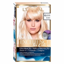 TINTURA IMÉDIA EXCELLENCE ICE COLORS 10.111 #FLERTE