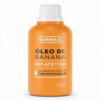 Óleo de Banana Farmax sem Acetona 100ml