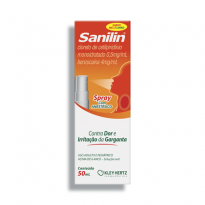 SANILIN SPRAY MEL E LIMÃO 50ML