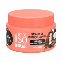 MÁSCARA DE HIDRATAÇÃO NUTRITIVA MEU LISO ONDULADO SALON LINE 300G