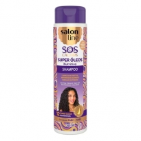 SHAMPOO S.O.S CACHOS SUPER OLEOS SALON LINE 300ML