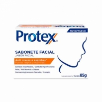 Sabonete Protex Anti cravos e espinhas (Peso líquido 85g)