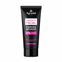 SABONETE FACIAL CARVÃO ATIVADO AGRADAL BIO 150ML