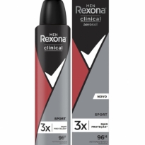 DESODORANTE AEROSOL REXONA MEN CLINICAL SPORT 150ML