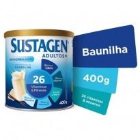 SUSTAGEN ADULTOS+ BAUNILHA 400G