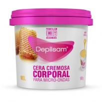 CERA DEPILATÓRIA CREMOSA DEPILSAM MEL 100G