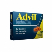 Advil 200mg 20 comprimidos revestidos