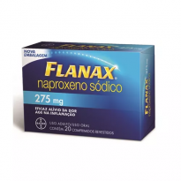 Flanax 275mg (Contém 20 comprimidos)