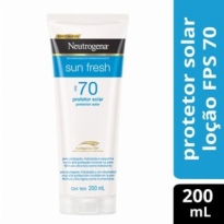 PROTETOR SOLAR NEUTROGENA SUN FRESH FPS 70 200ML