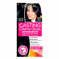 TINTURA CASTING CREME GLOSS 210 PRETO AZULADO