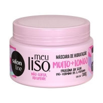 Máscara de Hidratação Meu Liso muito + longo Salon line ( Contém 300g)