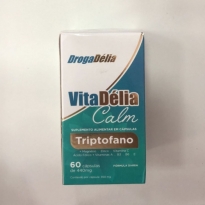 VitaDélia Calm Triptofano (Contém 60 cápsulas)
