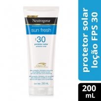 PROTETOR SOLAR NEUTROGENA SUN FRESH FPS 30 200ML