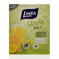 Adoçante Linea Stevia 100% em Pó com 50 envelopes 30g