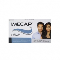 IMECAP HAIR CABELOS E UNHAS 30 CÁPS