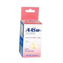 AAS 100MG INFANTIL 120 COMPR