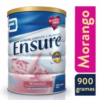 SUPLEMENTO ALIMENTAR ENSURE MORANGO 900GR