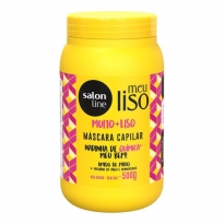 MÁSCARA DE HIDRATAÇÃO MEU LISO MUITO + LISO SALON LINE 500G