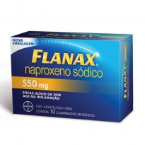 Flanax 550mg (Contém 10 comprimidos)