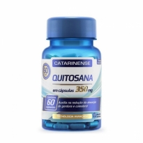 QUITOSANA 350MG CATARINENSE 60 CÁPS