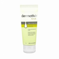 Sabonete cremoso esfoliante Dermotivin Scrub (Contém 60g)