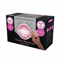 COLETOR MENSTRUAL DESCARTÁVEL PRUDENCE SOFT CUP 4 UNID